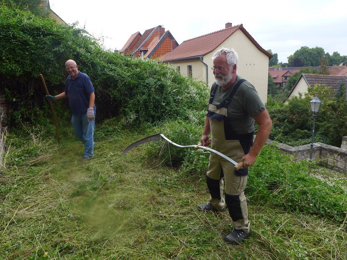 Einsatz am Schlossberg Quedlinburg